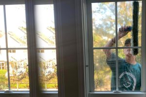 cleaning windows The Heights