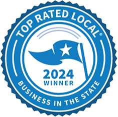 best rated business of 2024 badge